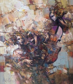 Obraz Olejny Koncert dla dwóch serc