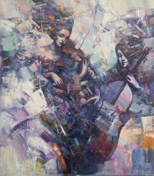 Obraz Olejny Melodia zmierzchu