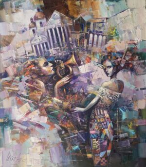 Obraz Olejny Oda do światła