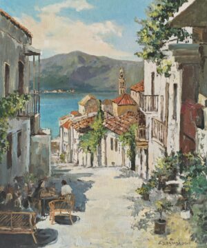 Obraz Olejny  Pod niebem południa