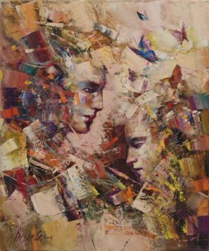 Obraz Olejny Barwy Porozumienia