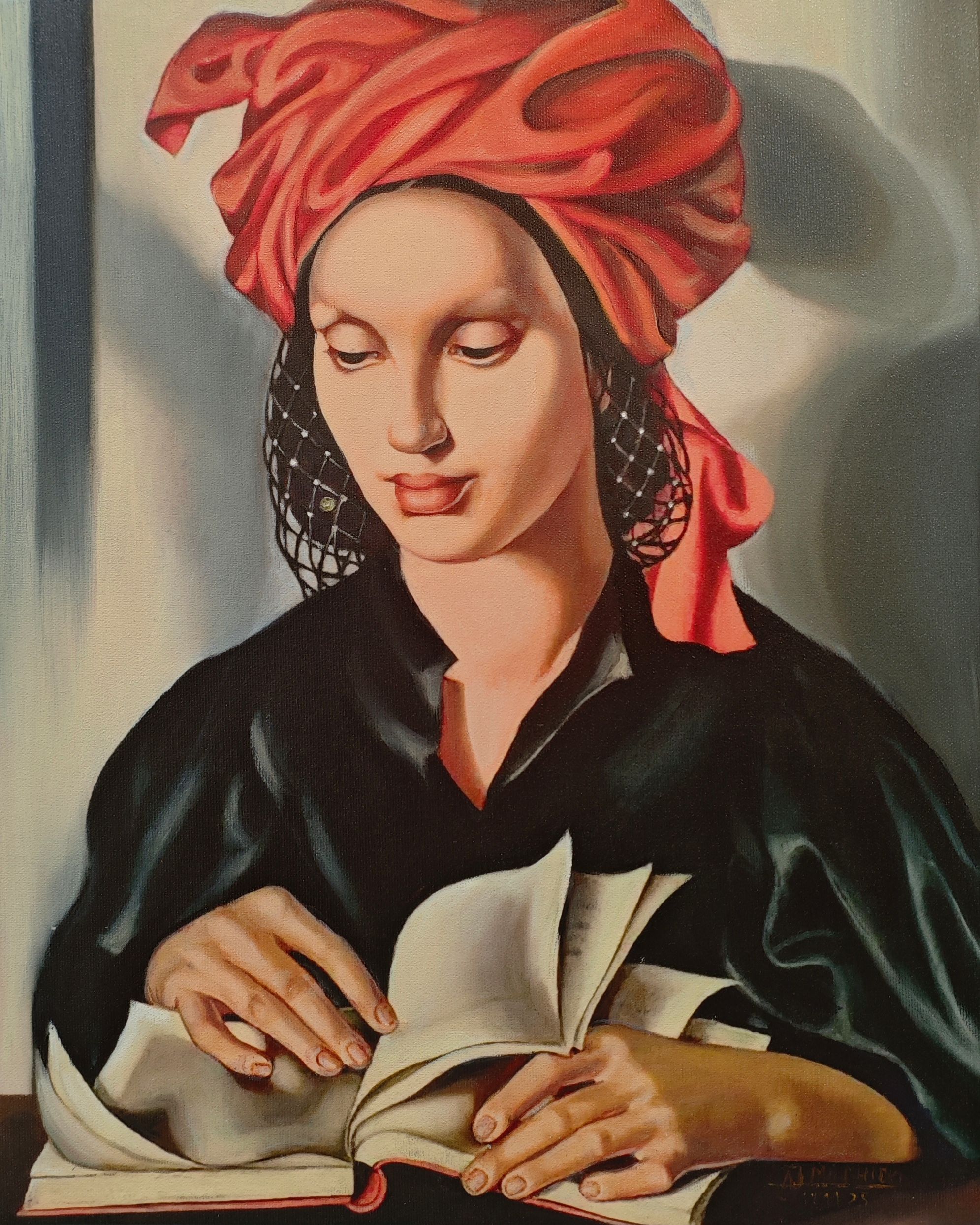 Obraz Olejny Mądrość wg Tamary Łępickiej