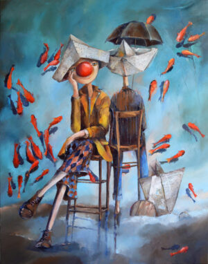 Obraz Olejny Wolne elektrony