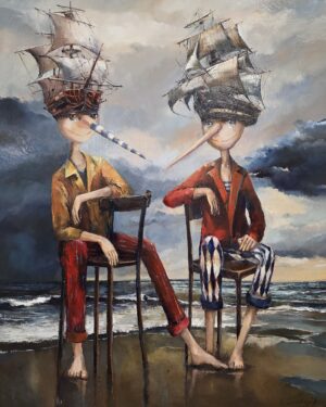 Obraz Olejny Cisza przed burzą