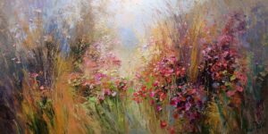 Obraz Olejny Dotyk wiatru wśród barw