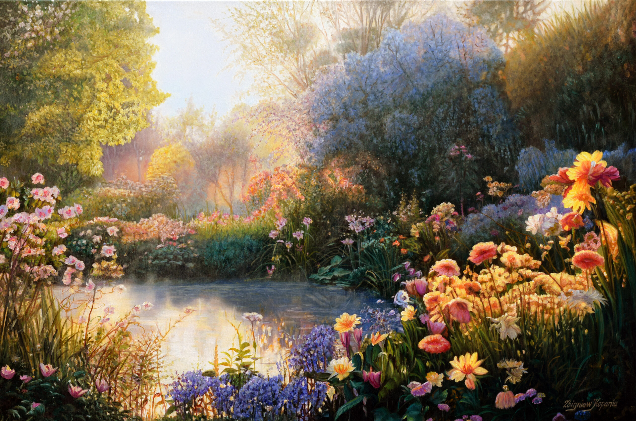 Obraz Olejny Wiosenna symfonia