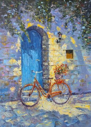 Obraz Olejny  Letnie wspomnienie w kamieniu