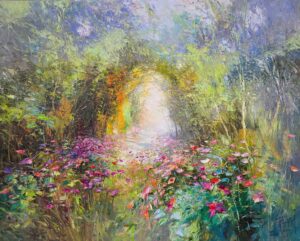 Obraz Olejny Ścieżka do Światła