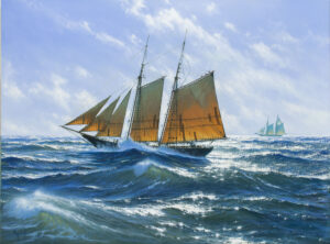 Obraz Olejny Follow the wind